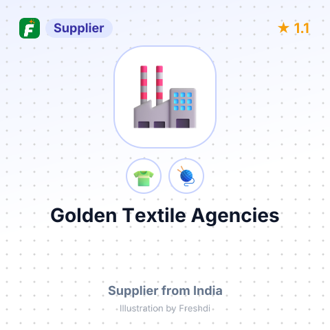 Golden Textile Agencies – summary card, no photo uploaded yet