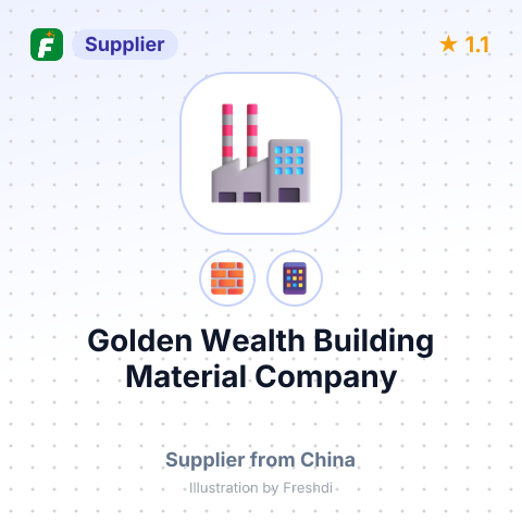 Golden Wealth Building Material Company – summary card, no photo uploaded yet