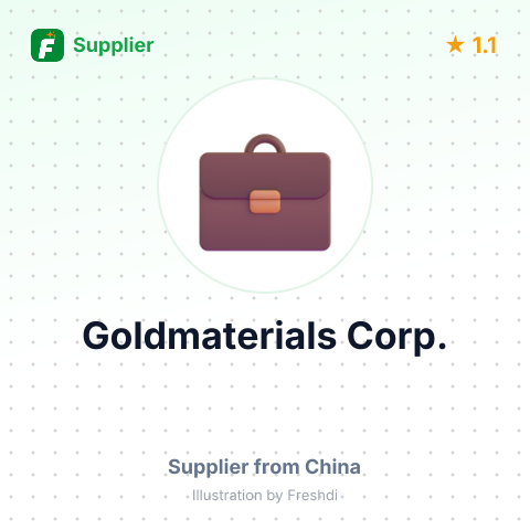 Goldmaterials Corp. – summary card, no photo uploaded yet