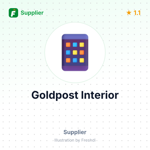 Goldpost Interior – summary card, no photo uploaded yet