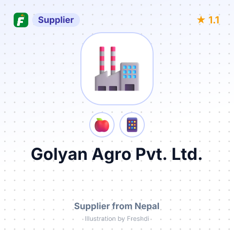 Golyan Agro Pvt. Ltd.  – summary card, no photo uploaded yet
