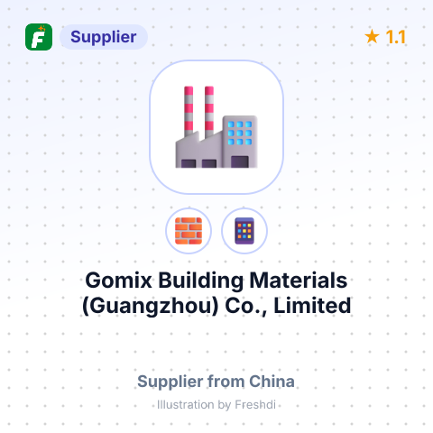 Gomix Building Materials (Guangzhou) Co., Limited – summary card, no photo uploaded yet