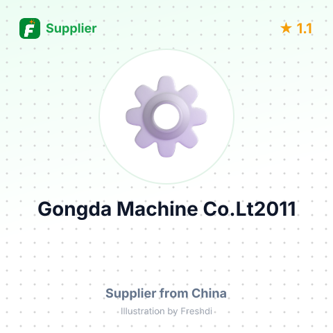 Gongda Machine Co.Lt2011 – summary card, no photo uploaded yet