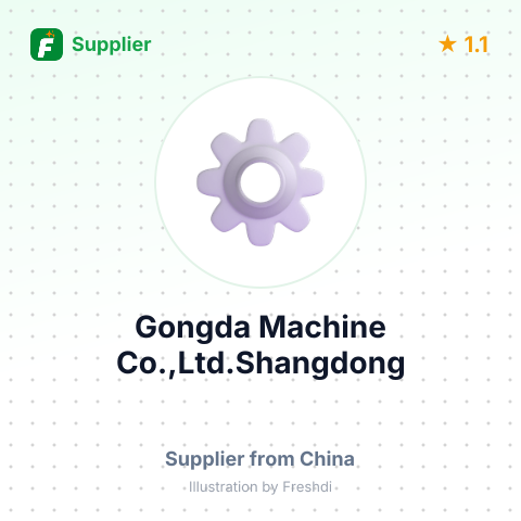 Gongda Machine Co.,Ltd.Shangdong – summary card, no photo uploaded yet