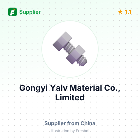 Gongyi Yalv Material Co., Limited – summary card, no photo uploaded yet