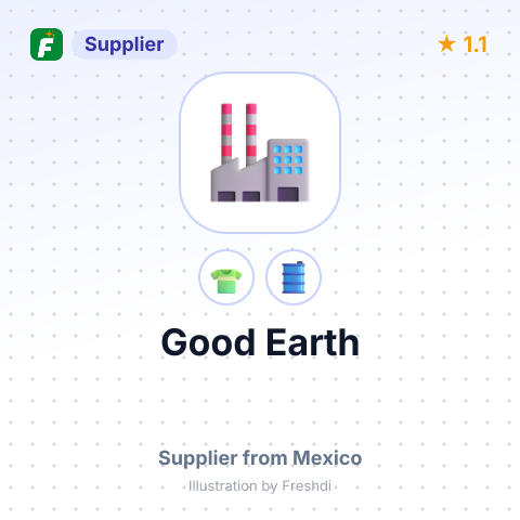 Good Earth  – summary card, no photo uploaded yet