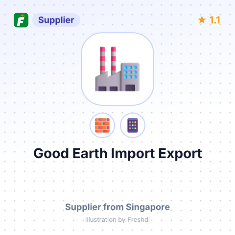 Good Earth Import Export – summary card, no photo uploaded yet