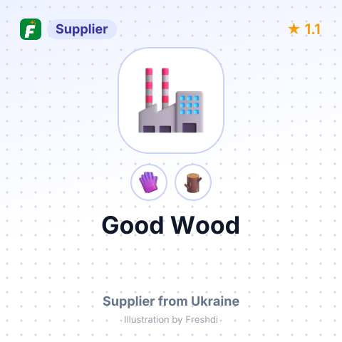 Good Wood – summary card, no photo uploaded yet