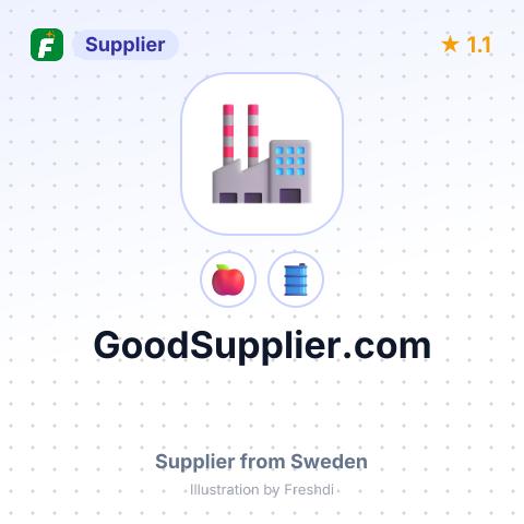 GoodSupplier.com – summary card, no photo uploaded yet