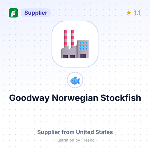 Goodway Norwegian Stockfish – summary card, no photo uploaded yet