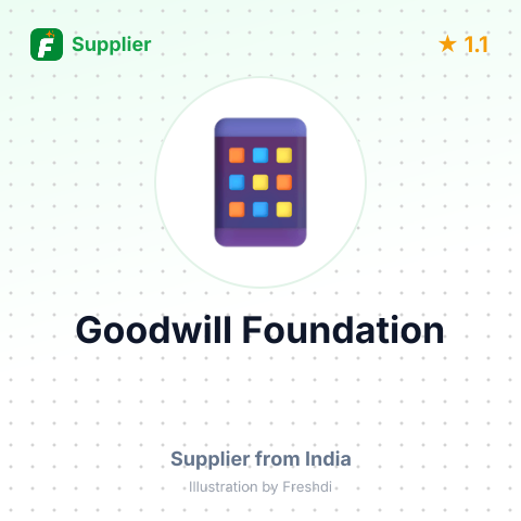 Goodwill Foundation – summary card, no photo uploaded yet