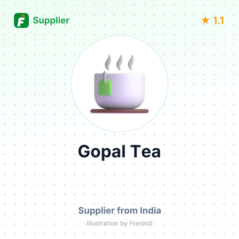 Gopal Tea  – summary card, no photo uploaded yet
