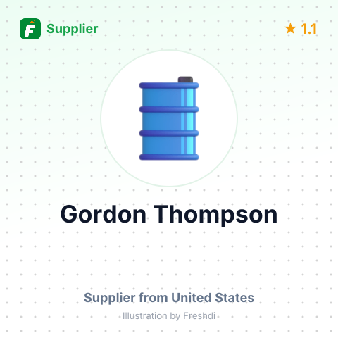 Gordon Thompson  – summary card, no photo uploaded yet