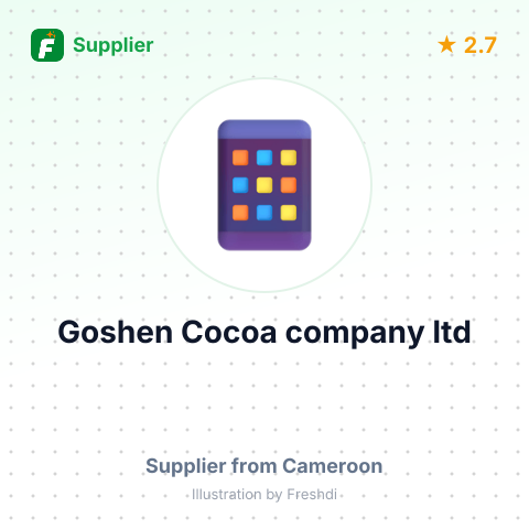 Goshen Cocoa company ltd – summary card, no photo uploaded yet