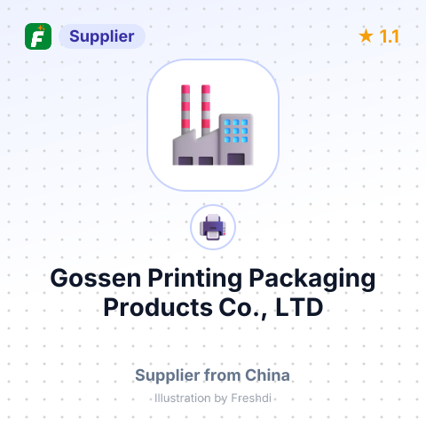 Gossen Printing Packaging Products Co., LTD – summary card, no photo uploaded yet