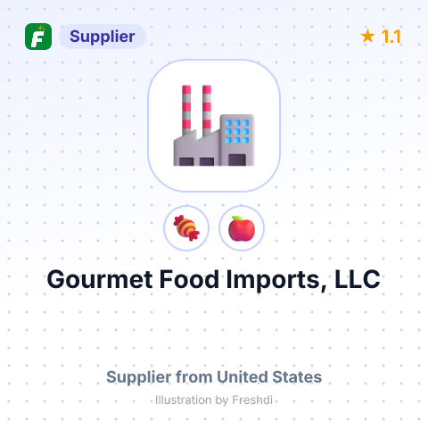 Gourmet Food Imports, LLC – summary card, no photo uploaded yet