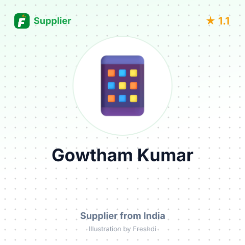 Gowtham Kumar  – summary card, no photo uploaded yet