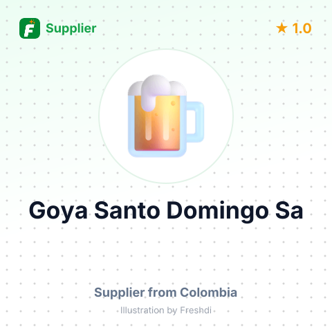 Goya Santo Domingo Sa – summary card, no photo uploaded yet