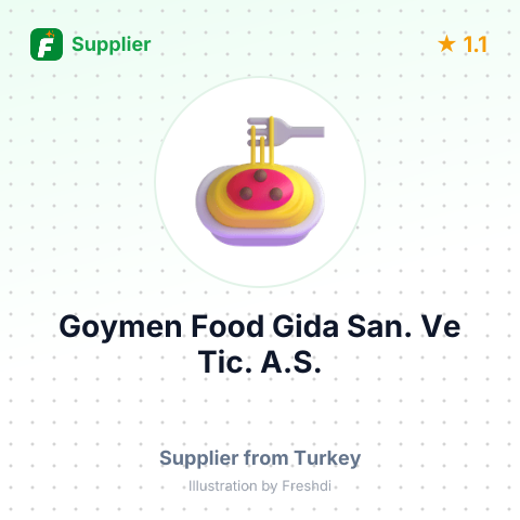 Goymen Food Gida San. Ve Tic. A.S. – summary card, no photo uploaded yet