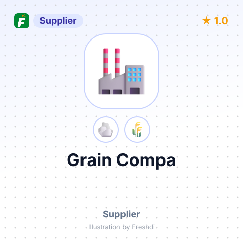 Grain Compa – summary card, no photo uploaded yet