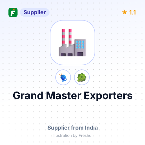 Grand Master Exporters  – summary card, no photo uploaded yet