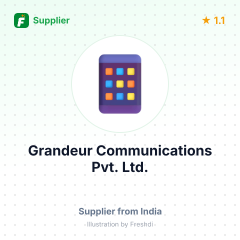 Grandeur Communications Pvt. Ltd.  – summary card, no photo uploaded yet
