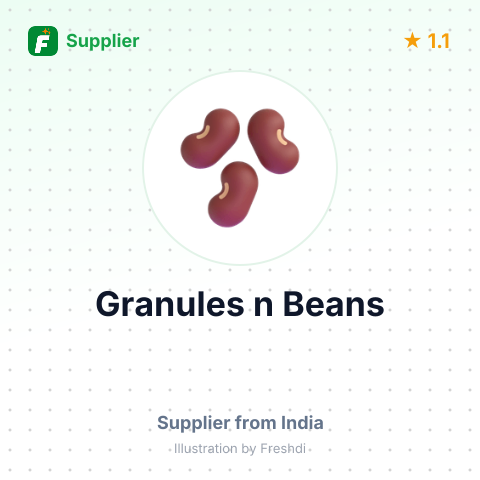 Granules n Beans – summary card, no photo uploaded yet