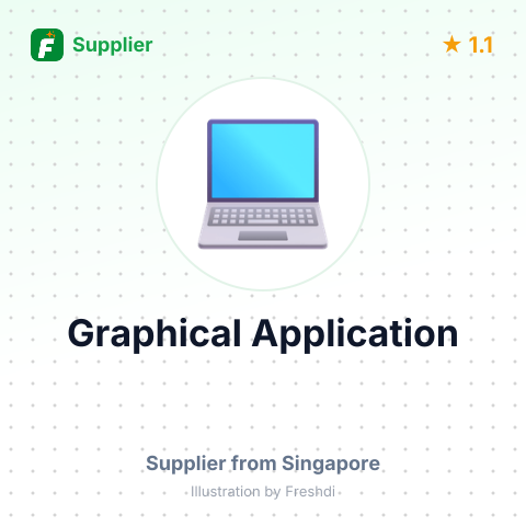 Graphical Application – summary card, no photo uploaded yet
