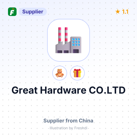 Great Hardware CO.LTD – summary card, no photo uploaded yet