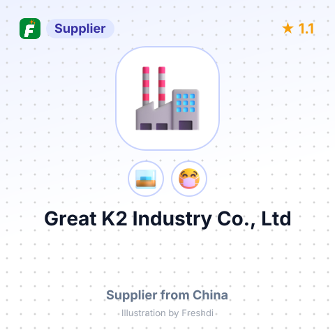 Great K2 Industry Co., Ltd – summary card, no photo uploaded yet