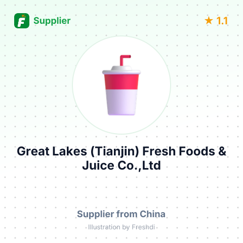 Great Lakes (Tianjin) Fresh Foods & Juice Co.,Ltd – summary card, no photo uploaded yet
