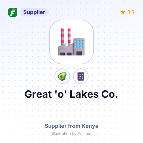 Great 'o' Lakes Co.  – summary card, no photo uploaded yet
