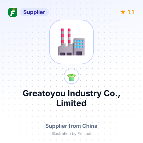 Greatoyou Industry Co., Limited – summary card, no photo uploaded yet