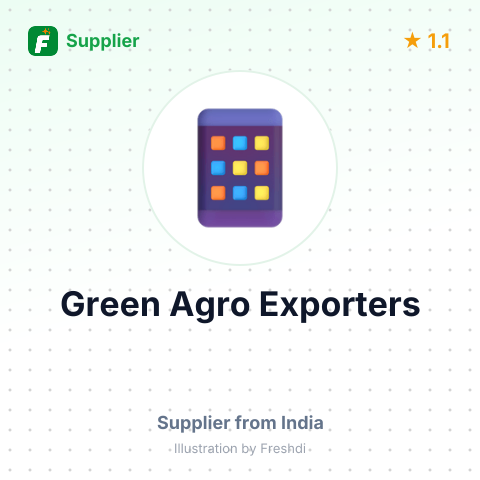 Green Agro Exporters  – summary card, no photo uploaded yet