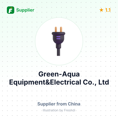 Green-Aqua Equipment&Electrical Co., Ltd – summary card, no photo uploaded yet