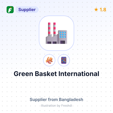 Green Basket International – summary card, no photo uploaded yet