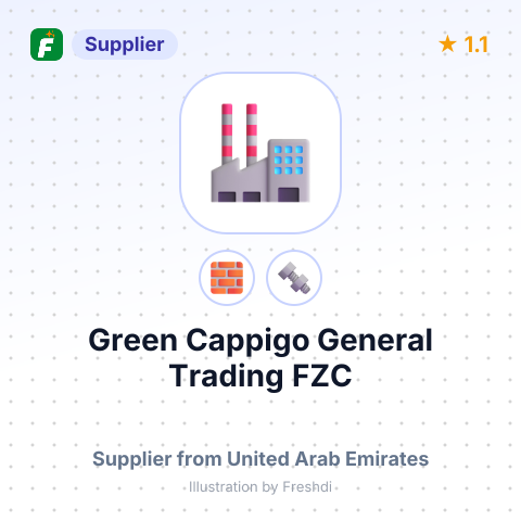 Green Cappigo General Trading FZC – summary card, no photo uploaded yet