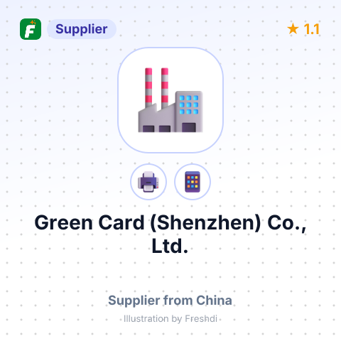 Green Card (Shenzhen) Co., Ltd. – summary card, no photo uploaded yet