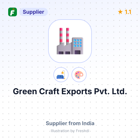 Green Craft Exports Pvt. Ltd. – summary card, no photo uploaded yet