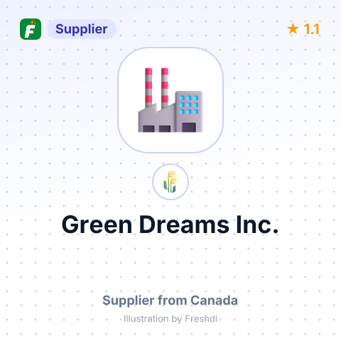 Green Dreams Inc.  – summary card, no photo uploaded yet