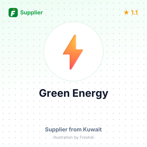Green Energy  – summary card, no photo uploaded yet
