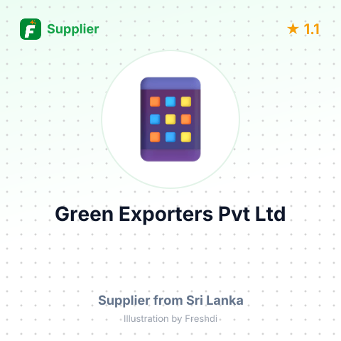 Green Exporters Pvt Ltd  – summary card, no photo uploaded yet