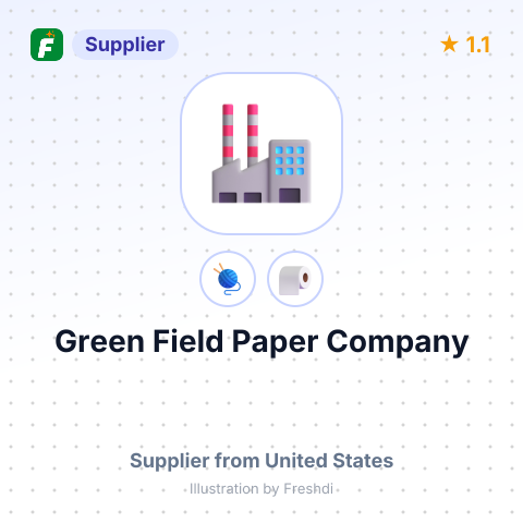 Green Field Paper Company – summary card, no photo uploaded yet