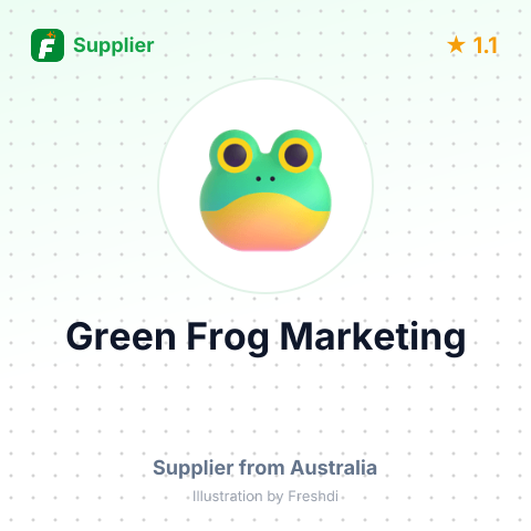 Green Frog Marketing – summary card, no photo uploaded yet