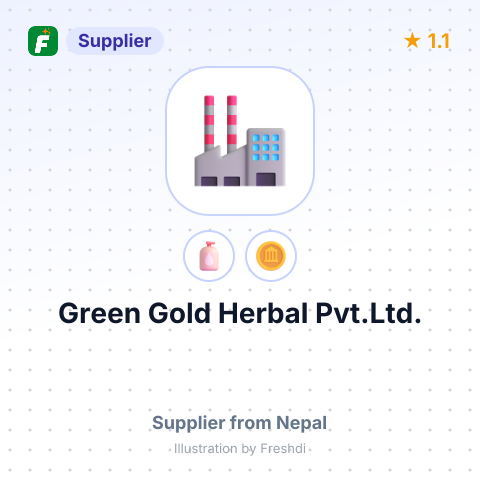 Green Gold Herbal Pvt.Ltd. – summary card, no photo uploaded yet