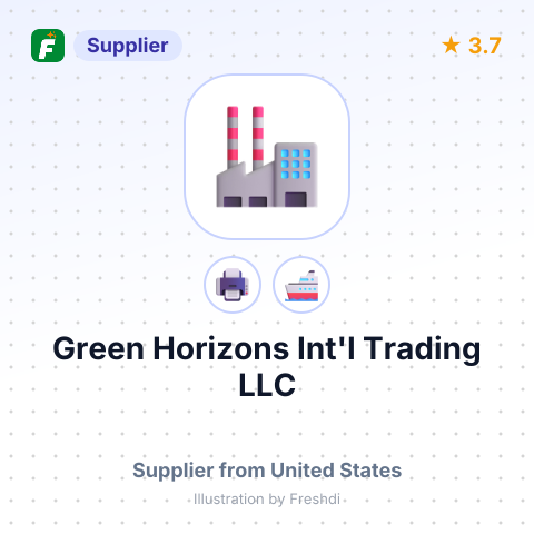 Green Horizons Int'l Trading LLC – summary card, no photo uploaded yet