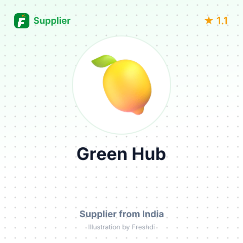 Green Hub  – summary card, no photo uploaded yet