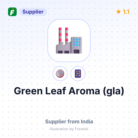 Green Leaf Aroma (gla)  – summary card, no photo uploaded yet