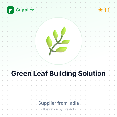 Green Leaf Building Solution  – summary card, no photo uploaded yet