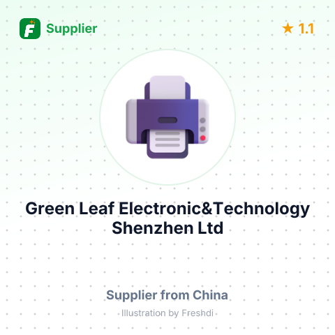 Green Leaf Electronic&Technology Shenzhen Ltd – summary card, no photo uploaded yet